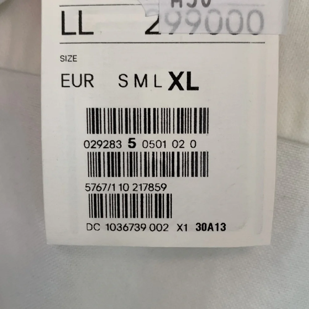 NWT No. 4 H&M Essentials Casual Button Shirt - Picture 4 of 4